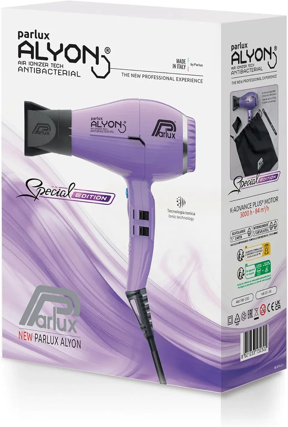 Secador Parlux Alyon - Edição Especial - Lilás 1