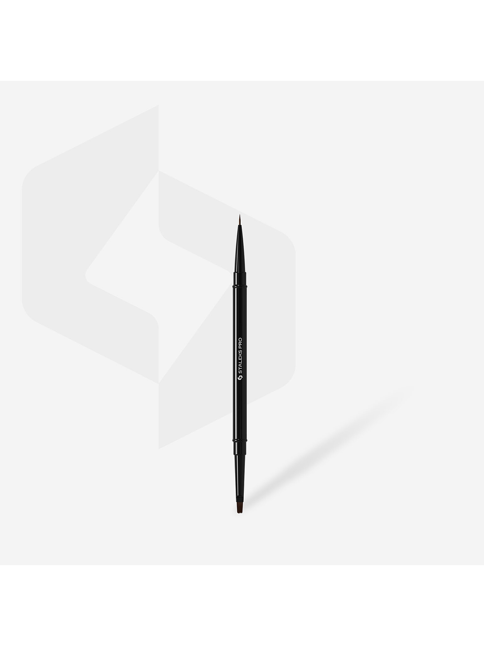 STALEKS - Pincel de ponta dupla EXPERT para gel e delineador NBE-01/04 2