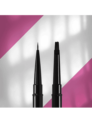 STALEKS - Pincel de ponta dupla EXPERT para gel e delineador NBE-01/04