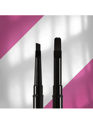 STALEKS - Pincel de ponta dupla EXPERT para gel 11 e 7mm NBE-06/10