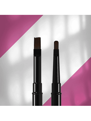 STALEKS - Pincel de ponta dupla EXPERT para gel 10 e 7mm NBE-04/08