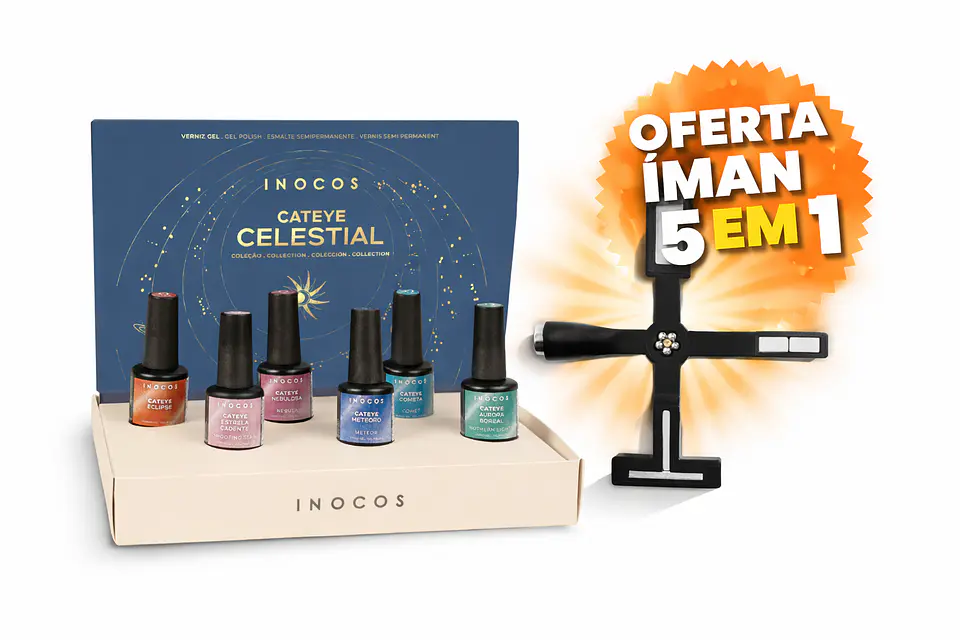 Inocos - Coleção Cat Eye Celestial + Íman 5 em 1 1
