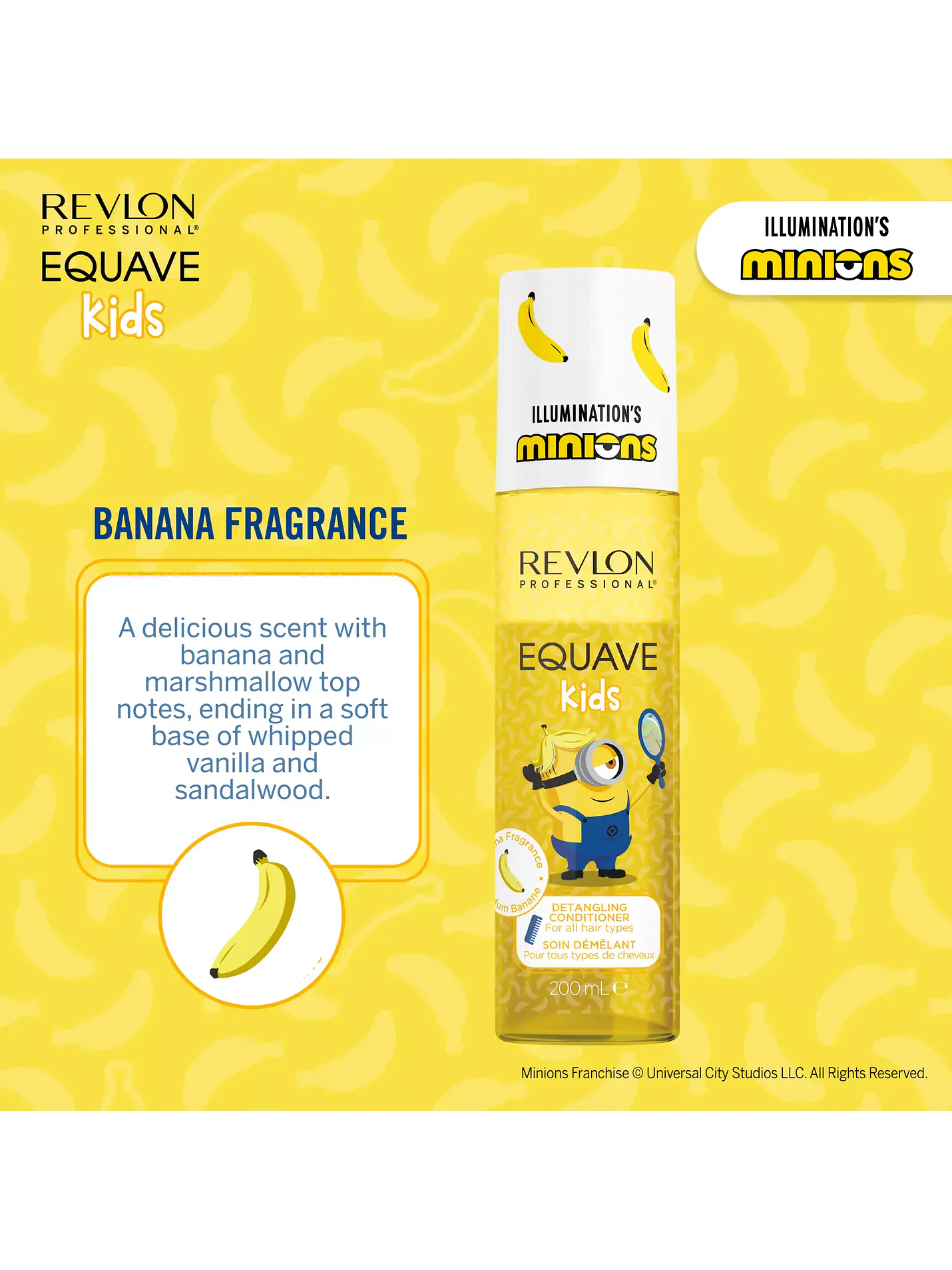 Revlon - Equave Kids Minions Condicionador Leave-in Desembaraçante 200ml 4