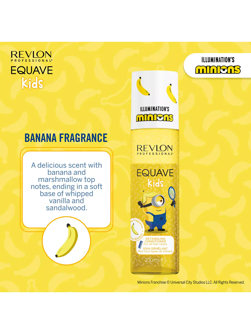 Revlon - Equave Kids Minions Condicionador Leave-in Desembaraçante 200ml 4