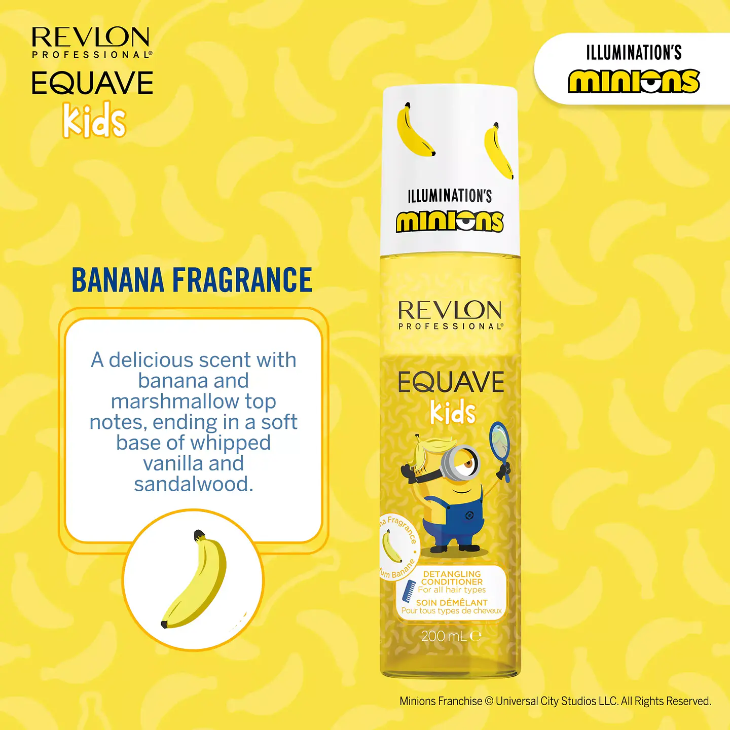 Revlon - Equave Kids Minions Condicionador Leave-in Desembaraçante 200ml 4