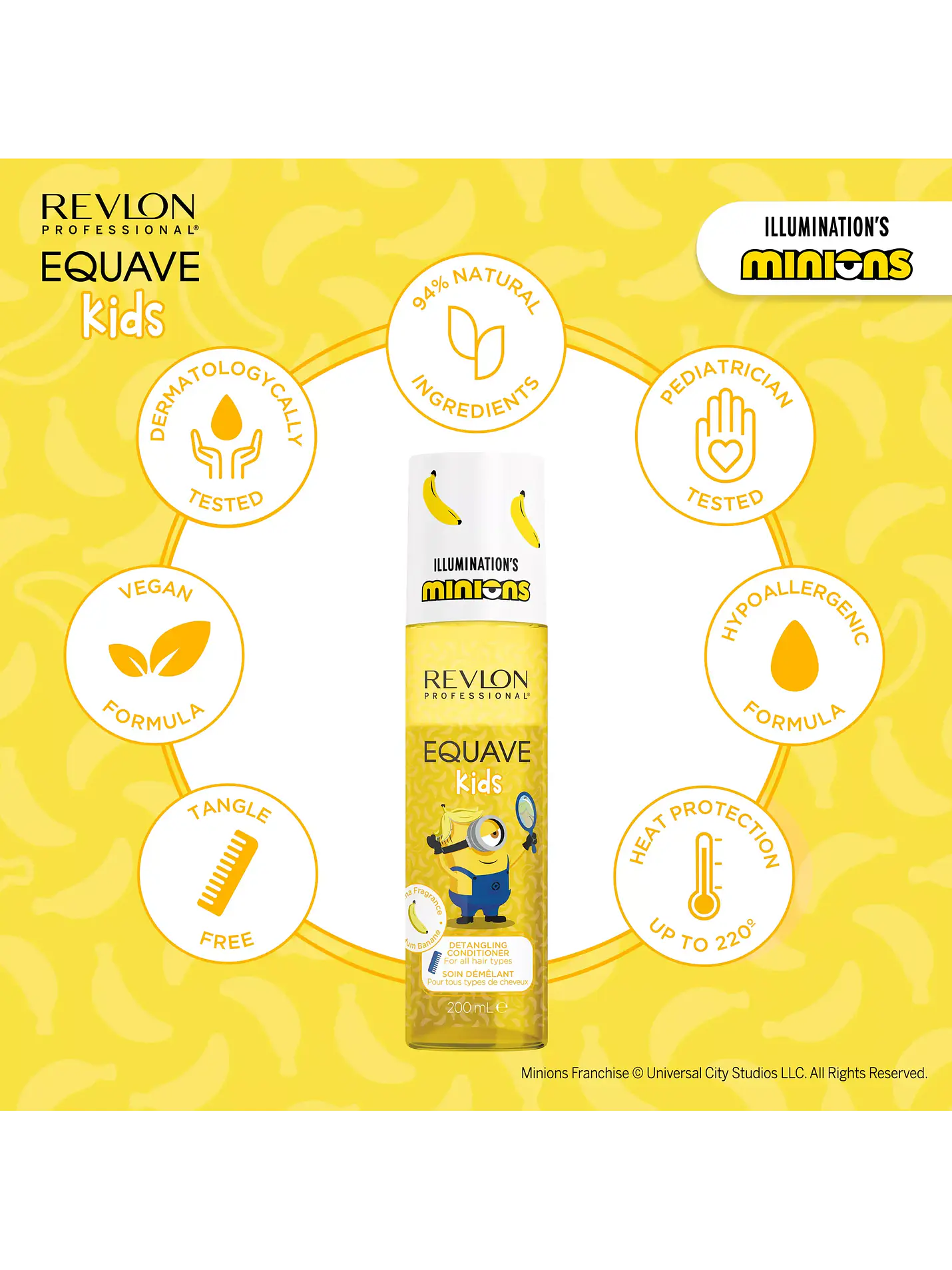 Revlon - Equave Kids Minions Condicionador Leave-in Desembaraçante 200ml 2
