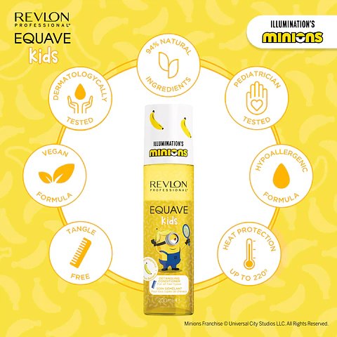 Revlon - Equave Kids Minions Condicionador Leave-in Desembaraçante 200ml