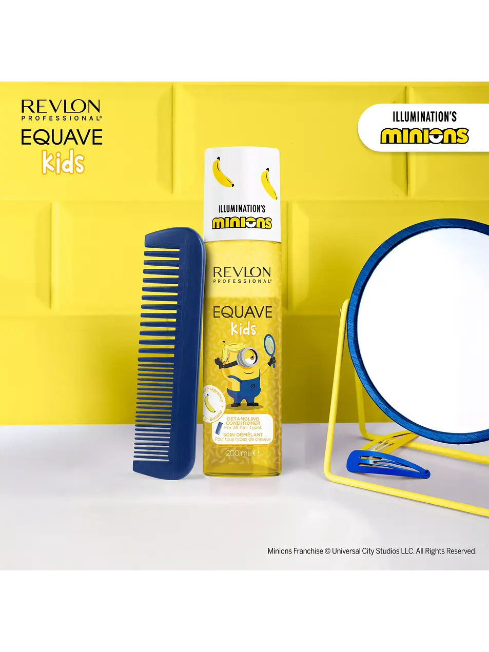 Revlon - Equave Kids Minions Condicionador Leave-in Desembaraçante 200ml 5