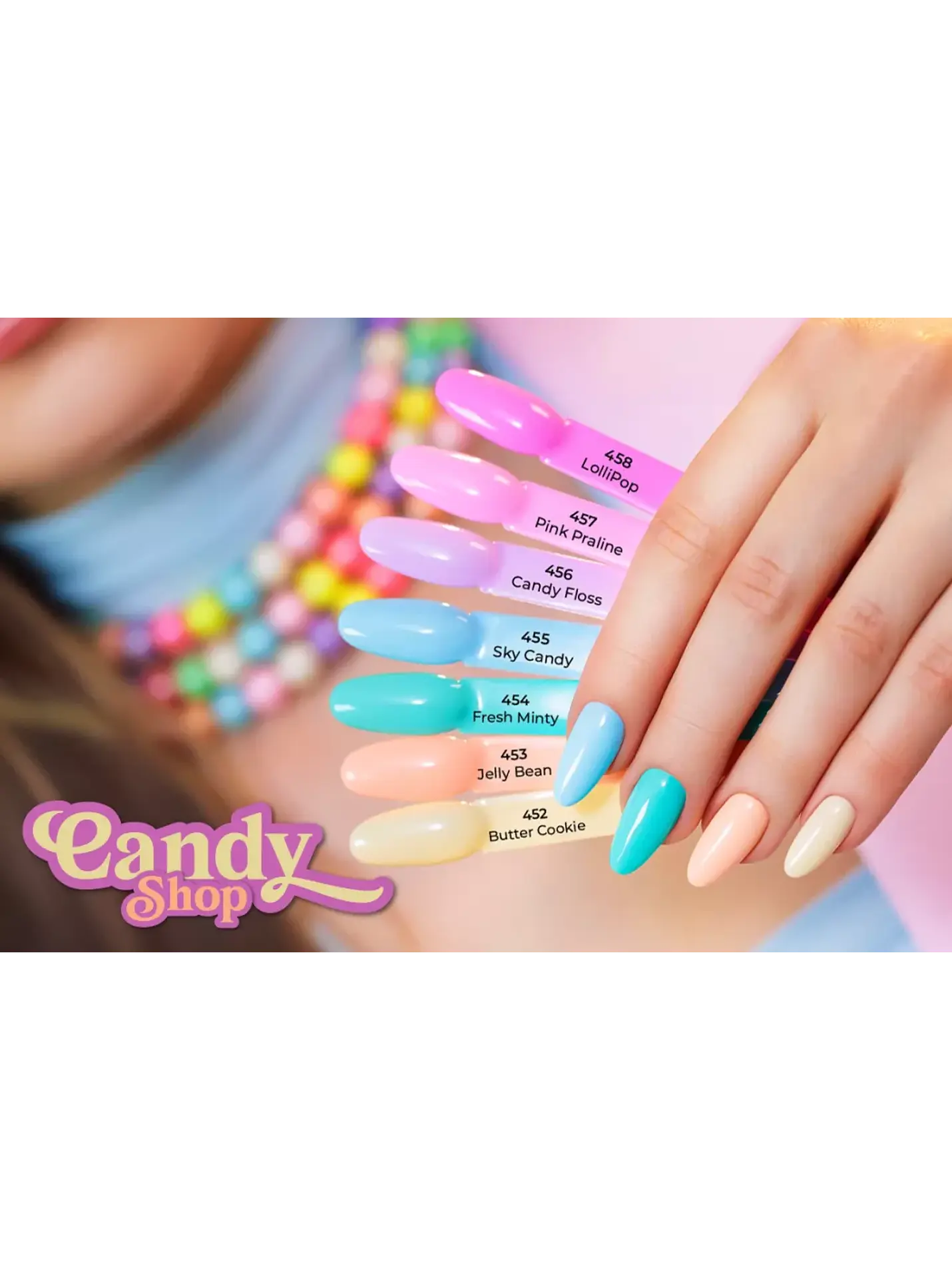 Victoria Vynn - Coleção Candy Shop 7 cores verniz gel + 1 Top Oh MyGloss 8ml OFERTA 2