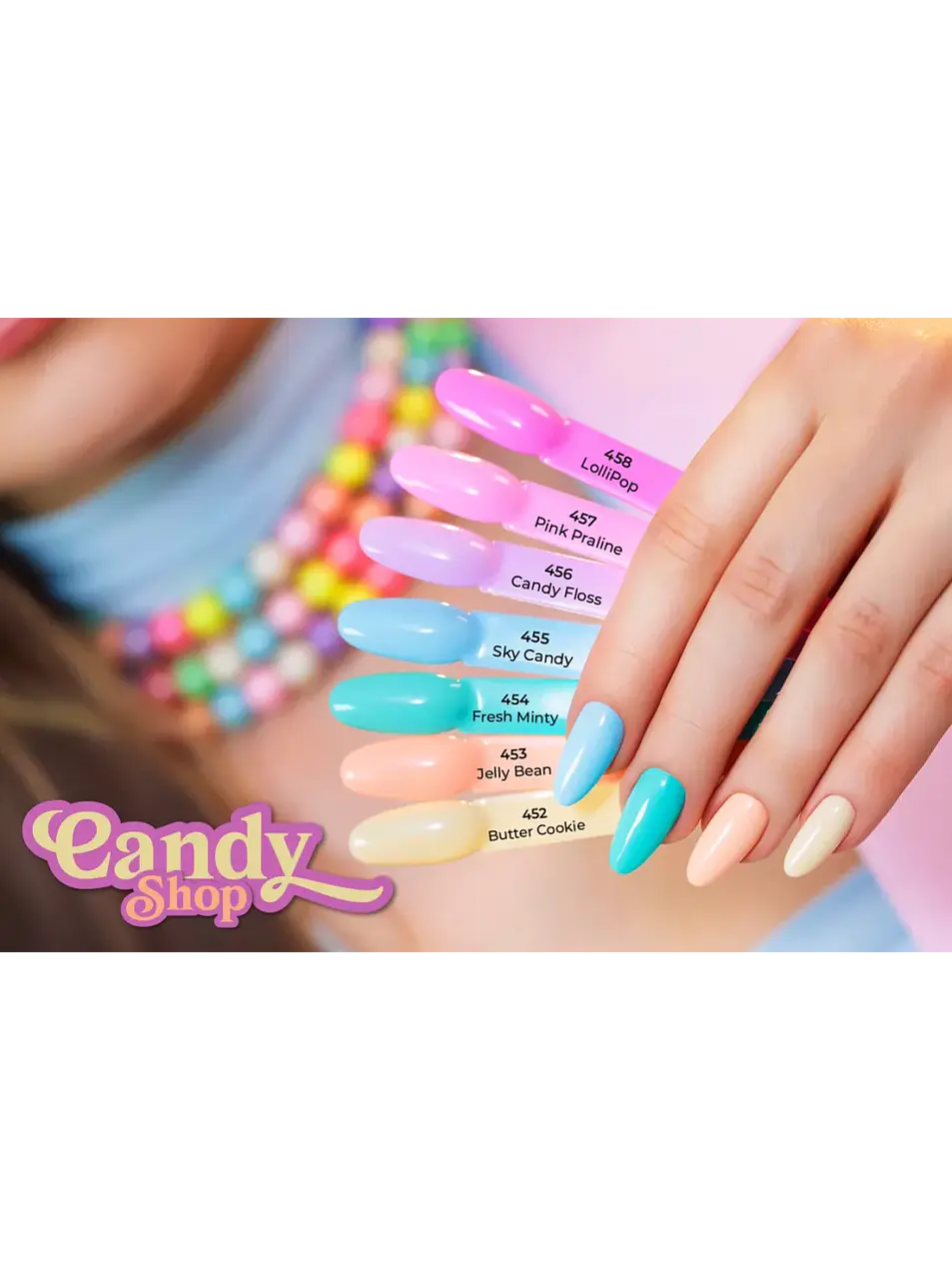 Victoria Vynn - Coleção Candy Shop 7 cores verniz gel + 1 Top Oh MyGloss 8ml OFERTA 2