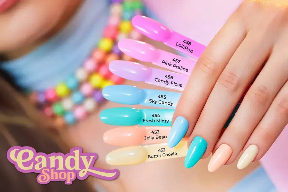 Victoria Vynn - Coleção Candy Shop 7 cores verniz gel + 1 Top Oh MyGloss 8ml OFERTA 2