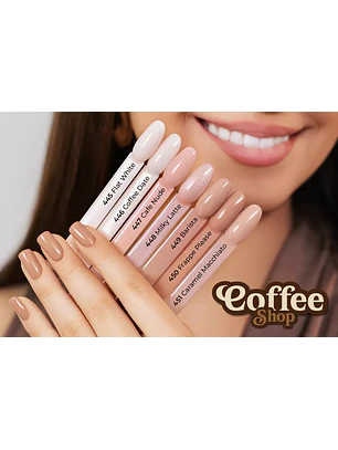 Victoria Vynn - Coleção Coffee Shop 7 cores verniz gel + 1 Top Oh MyGloss 8ml OFERTA