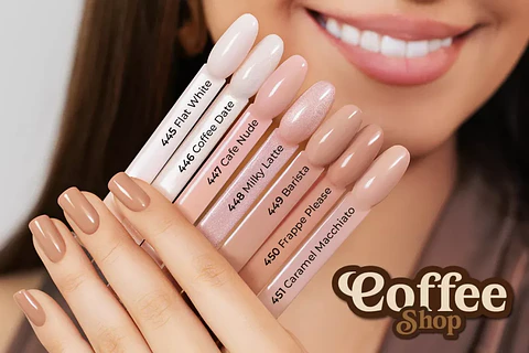 Victoria Vynn - Coleção Coffee Shop 7 cores verniz gel + 1 Top Oh MyGloss 8ml OFERTA