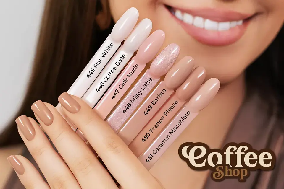 Victoria Vynn - Coleção Coffee Shop 7 cores verniz gel + 1 Top Oh MyGloss 8ml OFERTA 2