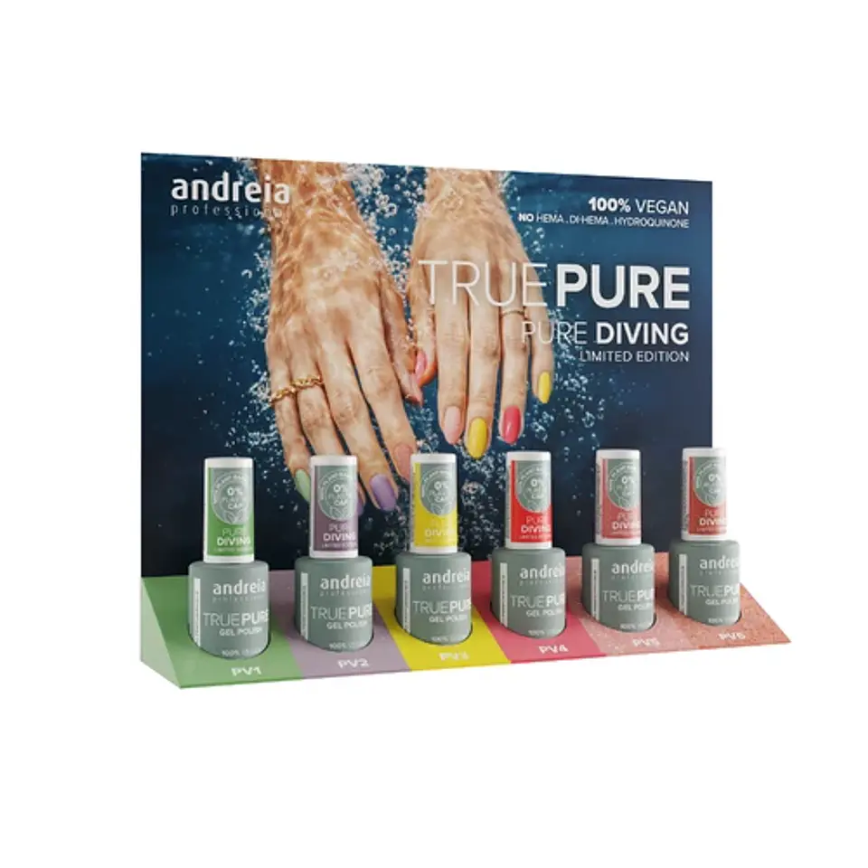Andreia Professional - Coleção Pure Diving - 6 cores v.gel 1