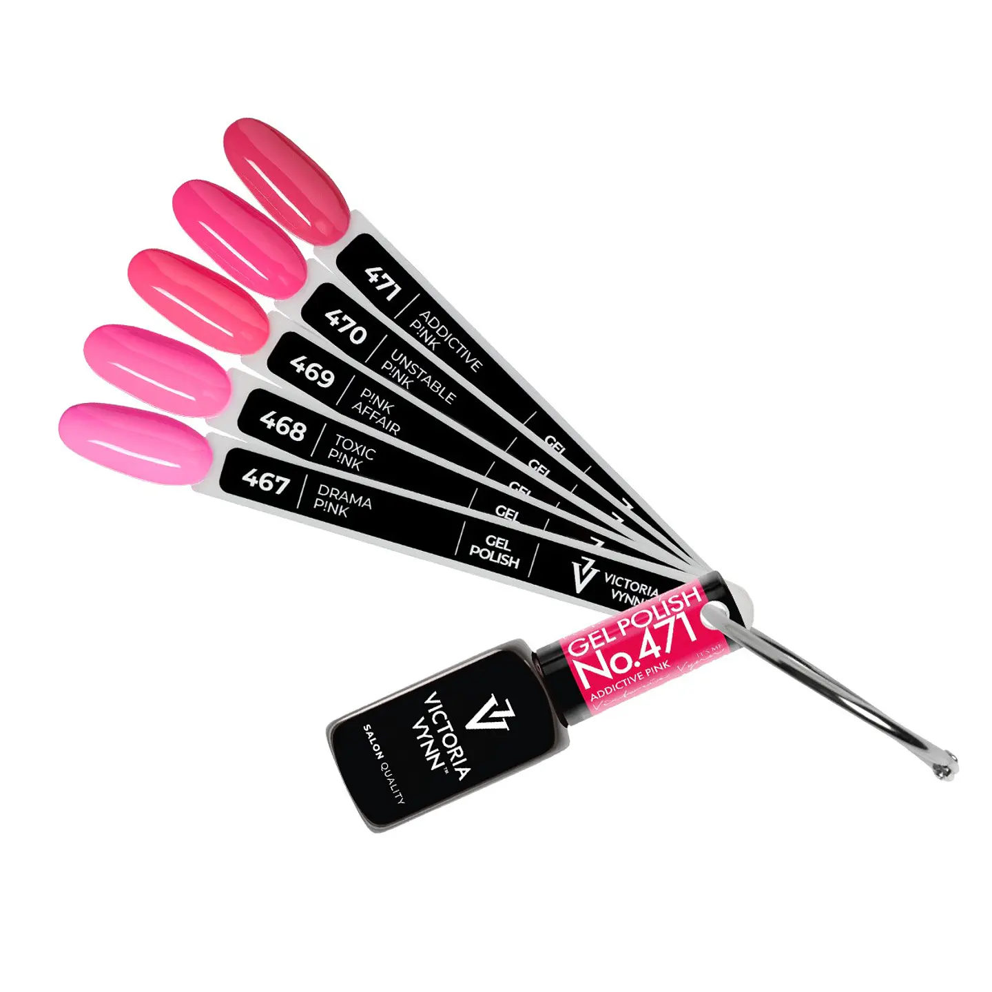 Victoria Vynn - Coleção PINK SCANDAL 5 cores de verniz gel 2
