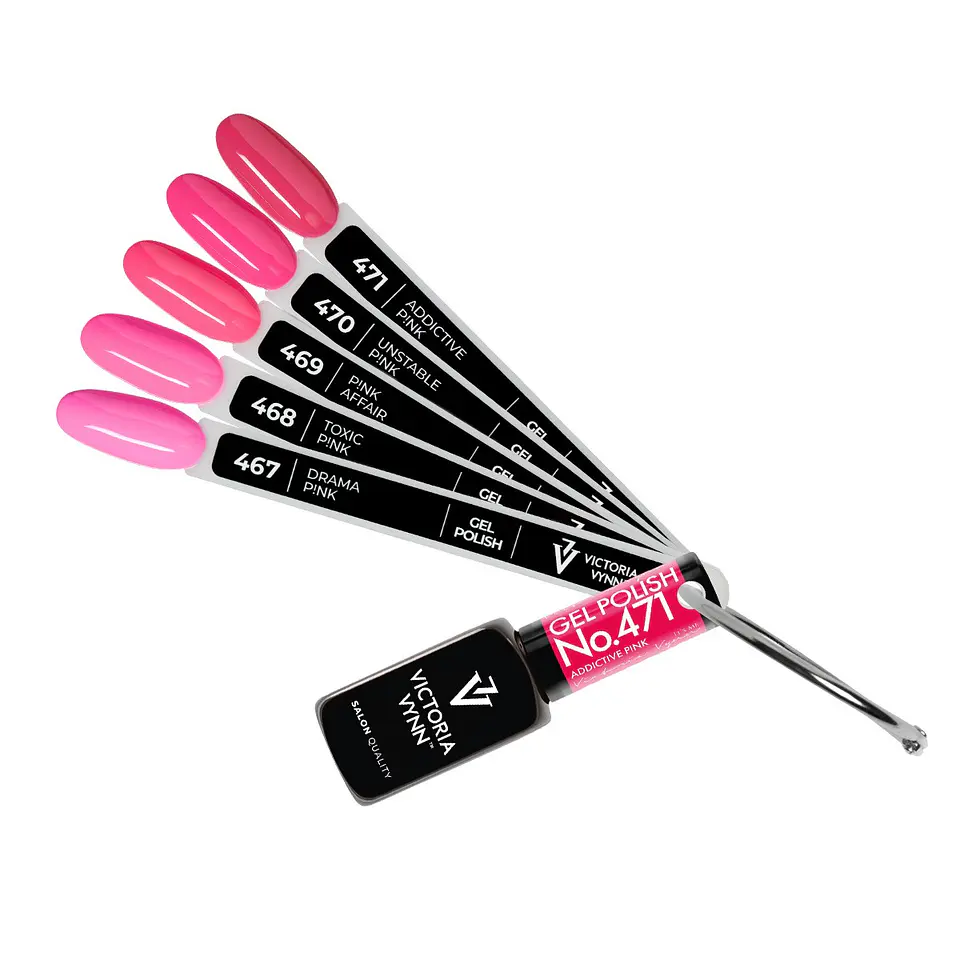 Victoria Vynn - Coleção PINK SCANDAL 5 cores de verniz gel 2