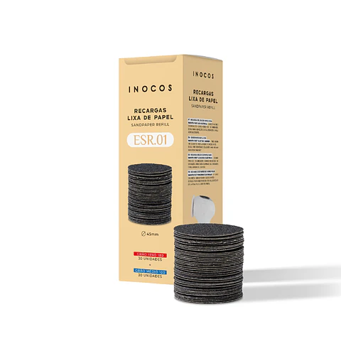 INOCOS Lixa de pés elétrica