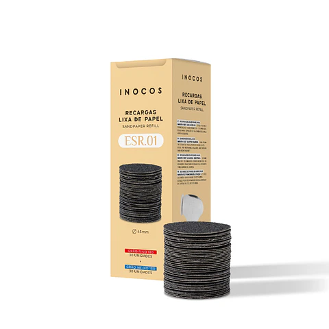 INOCOS Recargas para lixa de pés elétrica