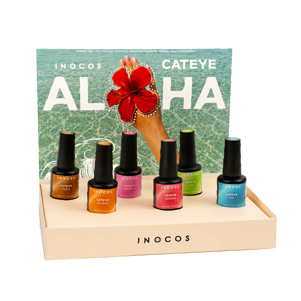 INOCOS - Coleção Cateye Aloha! 6 cores v. gel 1