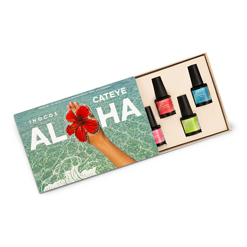 INOCOS - Coleção Cateye Aloha! 6 cores v. gel