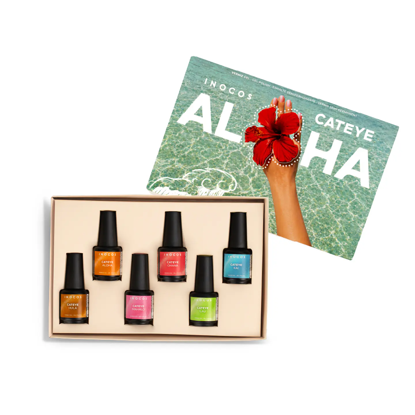INOCOS - Coleção Cateye Aloha! 6 cores v. gel 3