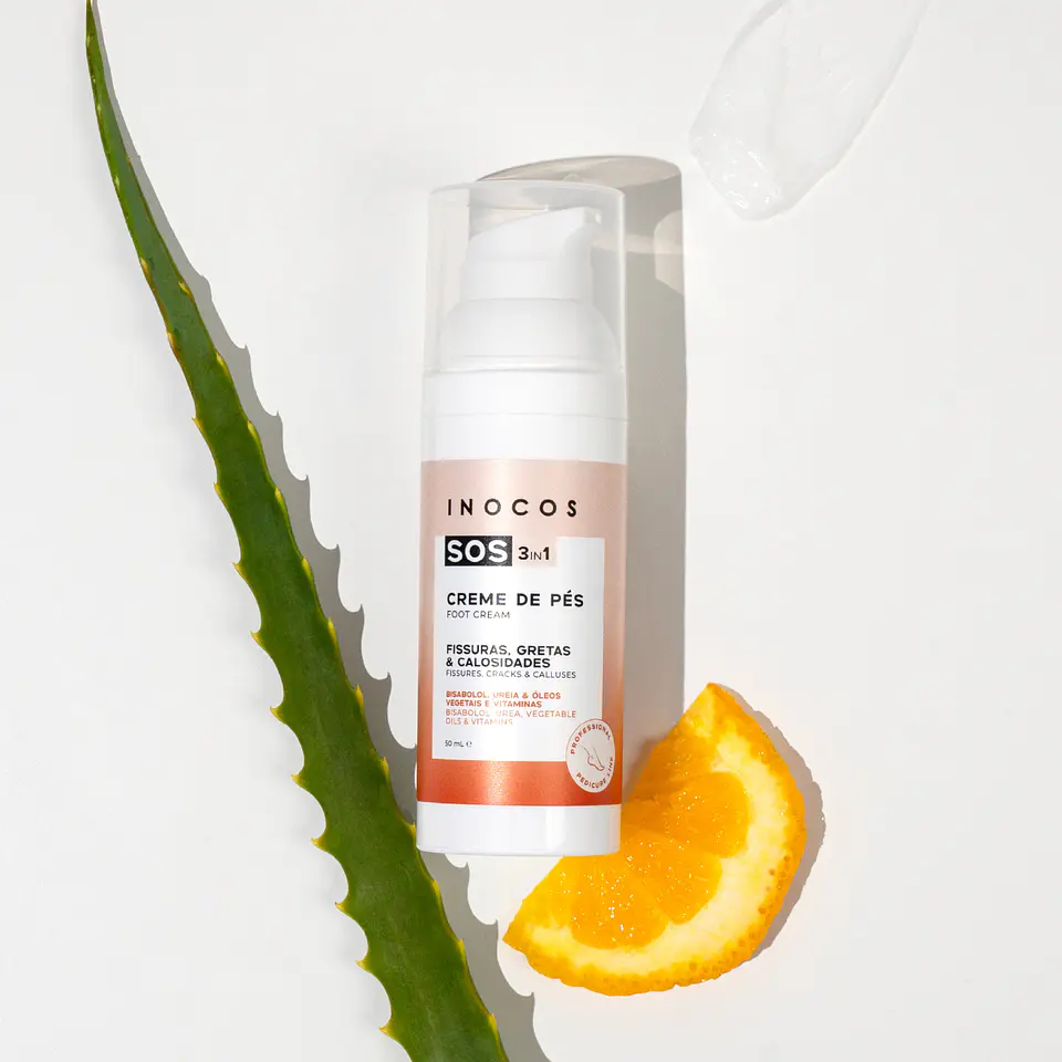 INOCOS - Creme de pés SOS 3 em 1 50ml 3