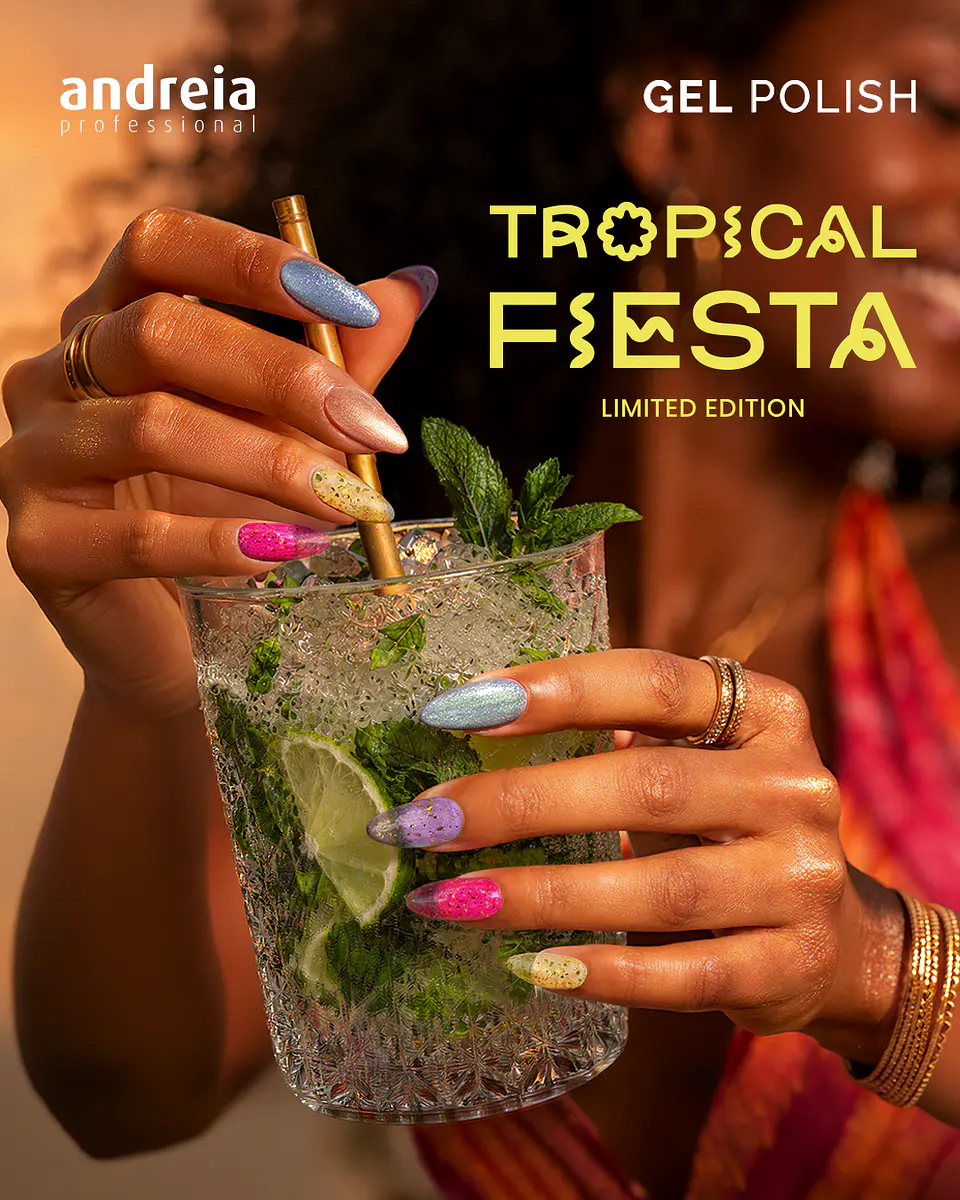 Andreia - Coleção Tropical Fiesta - 6 cores verniz gel 1