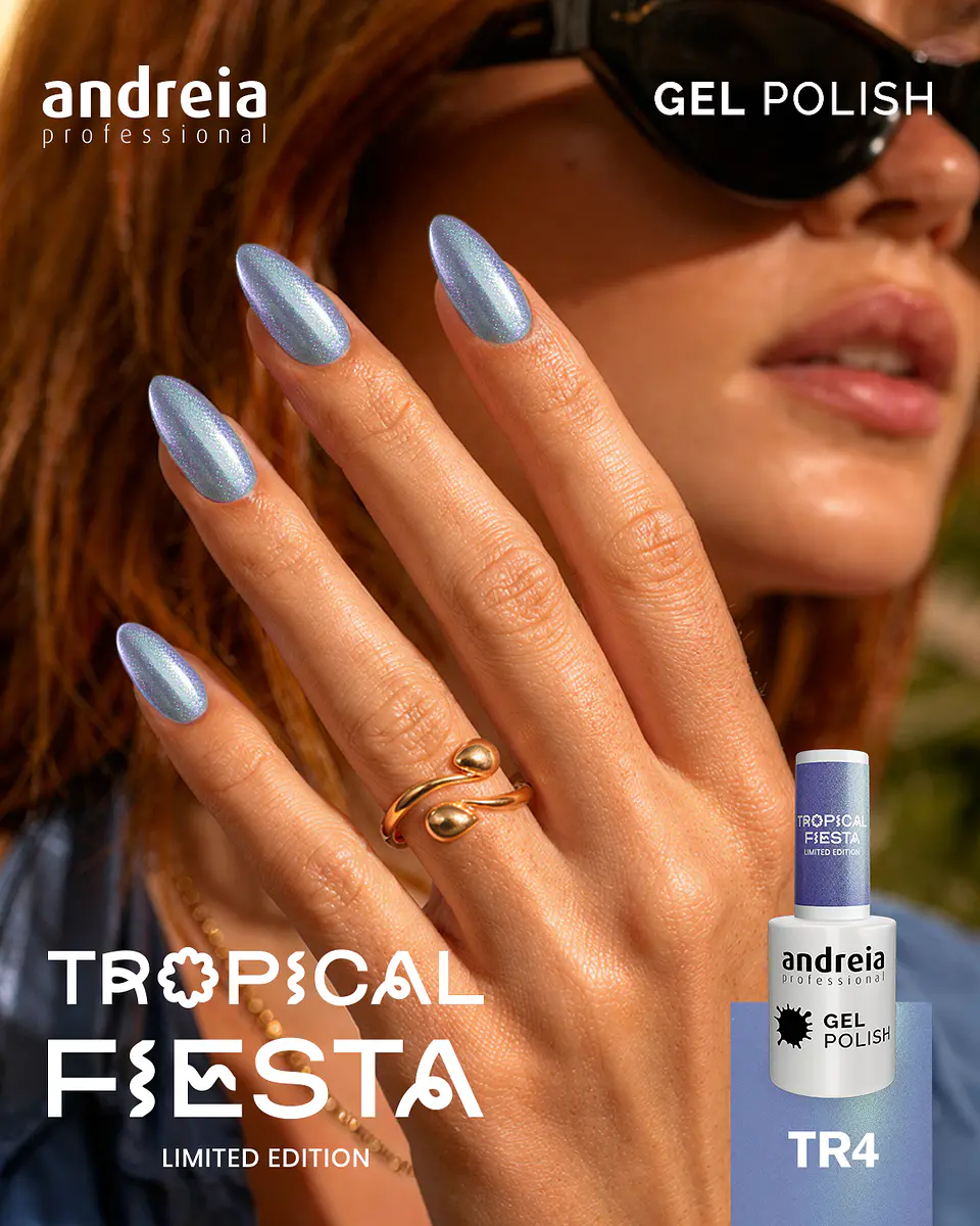Andreia - Coleção Tropical Fiesta - 6 cores verniz gel 5