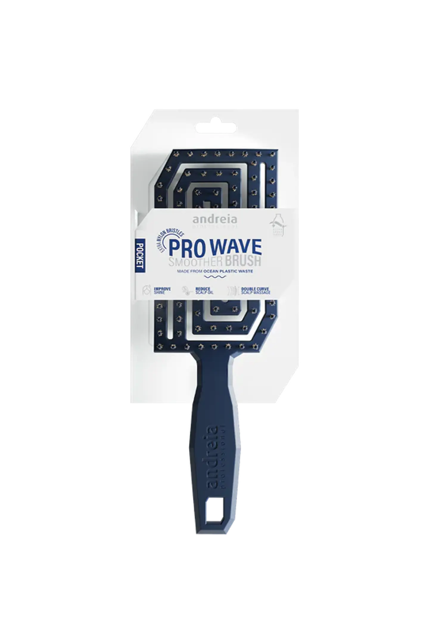 Andreia Escova Pro Wave Smoother Brush Pocket 2