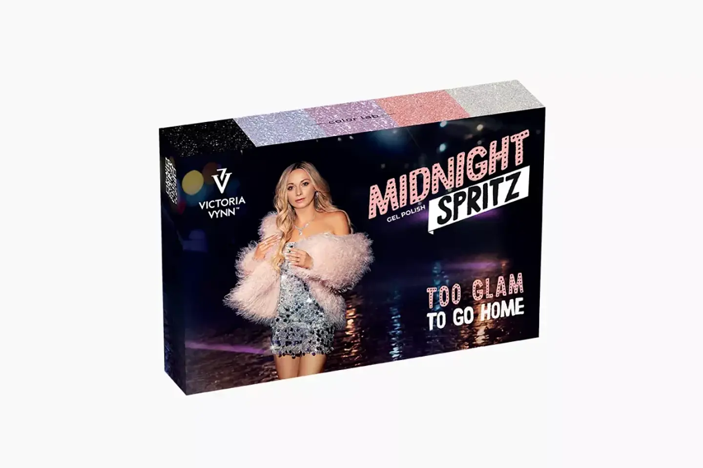 Victoria Vynn - Coleção MIDNIGHT SPRITZ 4 Cores + 1 Top Starlite No Wipe 1