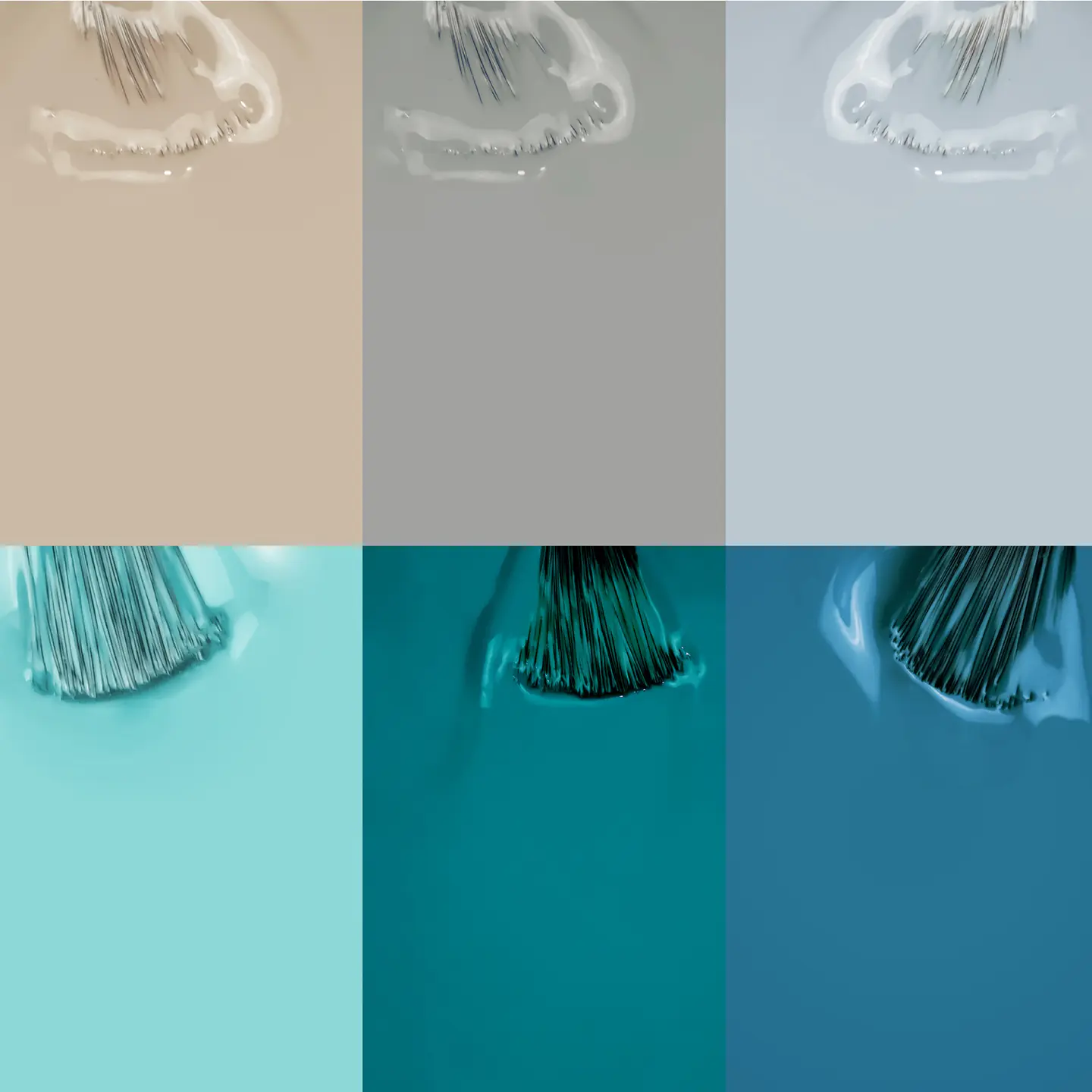 INOCOS - Coleção Natura Lovers Aqua Edition 6 cores v.gel + 1 bruma 4