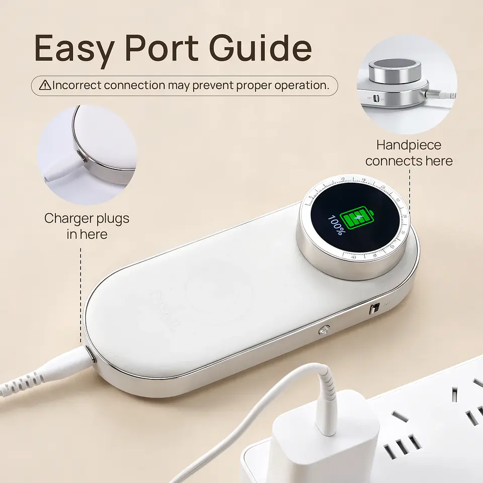 Broca Inteligente com AI ONAIL 50.000RPM 6