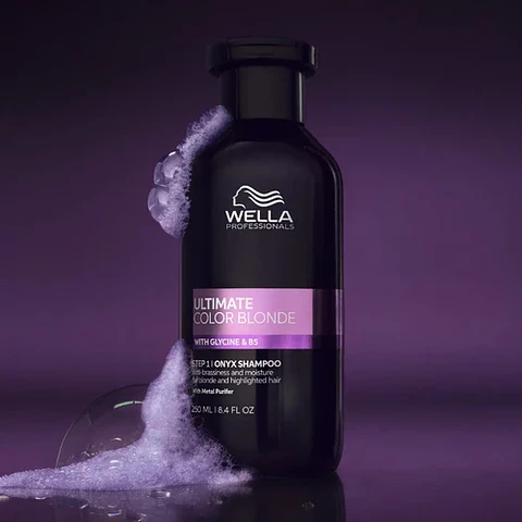 Wella Ultimate Color Blonde Shampoo Roxo