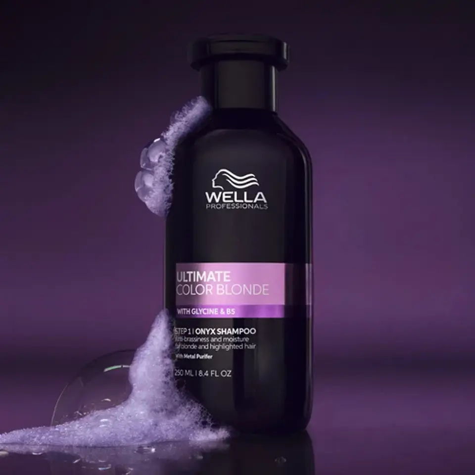 Wella Ultimate Color Blonde Shampoo Roxo 2