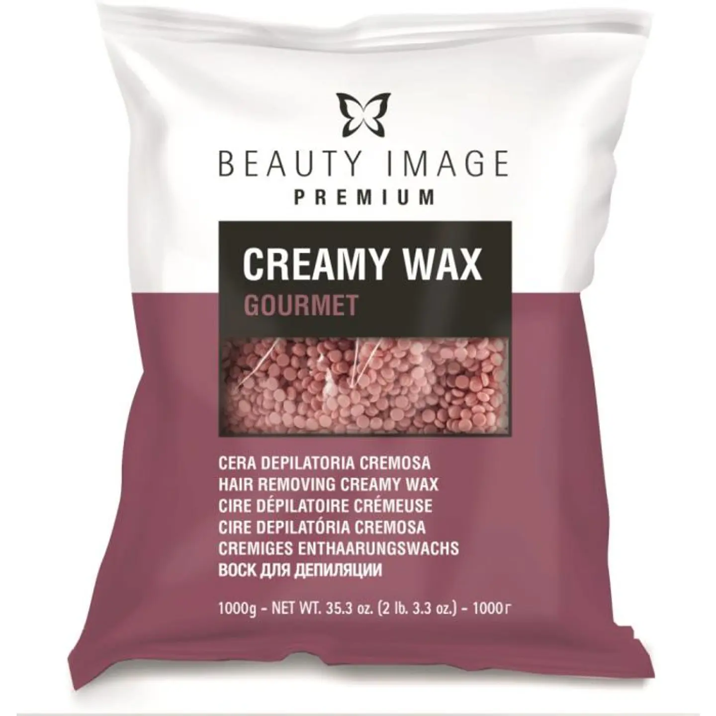Beauty Image - Cera Premium Creamy Wax Gourmet 1Kg 1