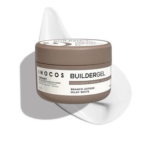 Inocos Gel Construção Creamy Easy & Perfect Milky White 50gr