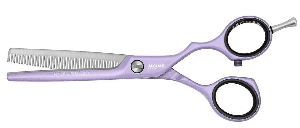 Tesoura Jaguar Desbaste Pastel Plus Offset Lavender 5.5