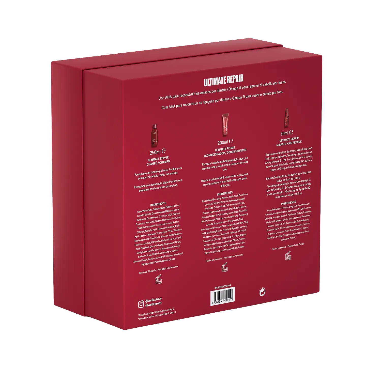 Wella Ultimate Repair Pack TRIO 2026 3