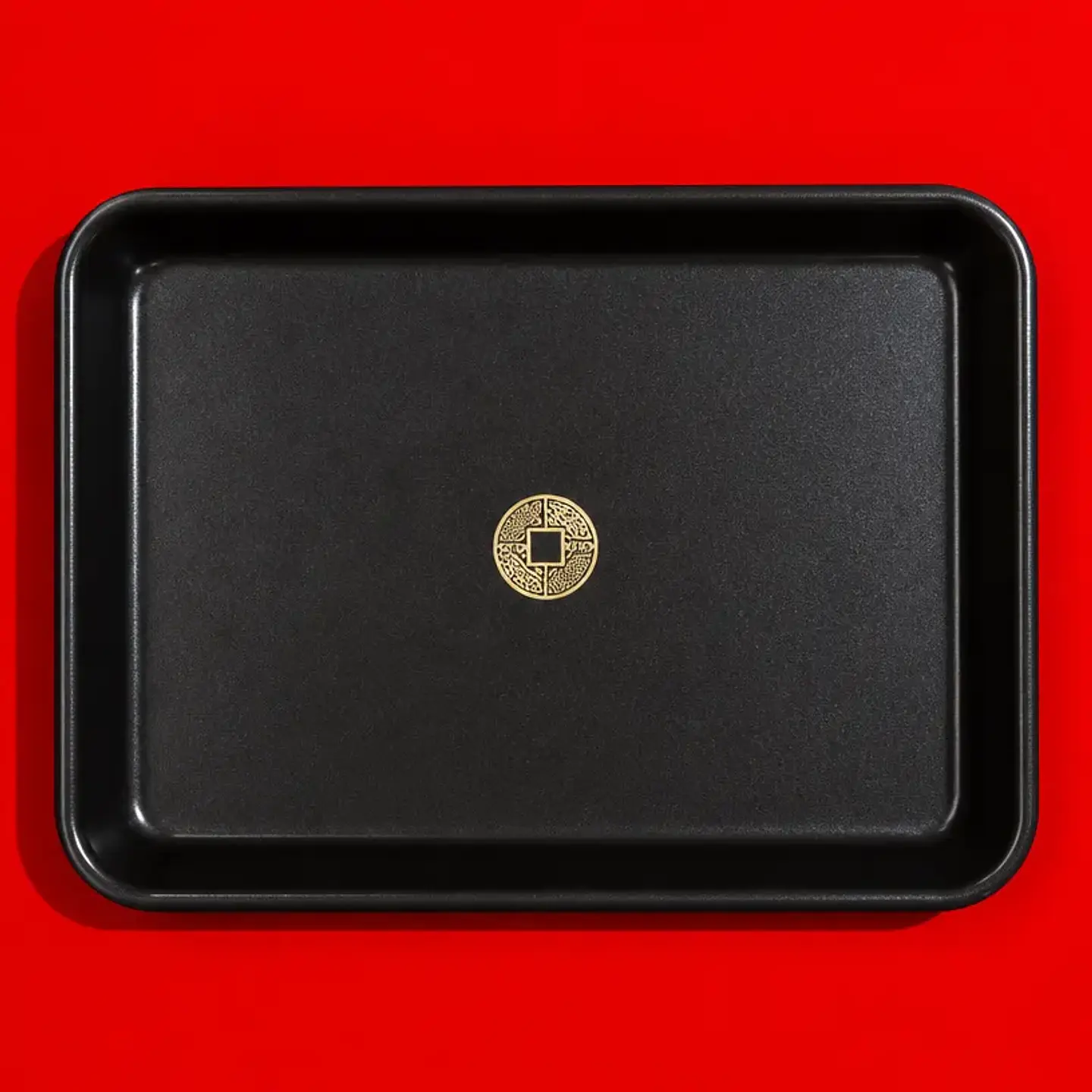 Bandeja Metálica Negra — 18 x 14 cm 1