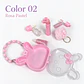 Kit Maquillaje Infantil Y Juvenil Bolso Conejito Con Accesorios - Miniatura 2