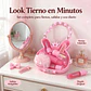 Kit Maquillaje Infantil Y Juvenil Bolso Conejito Con Accesorios - Miniatura 3