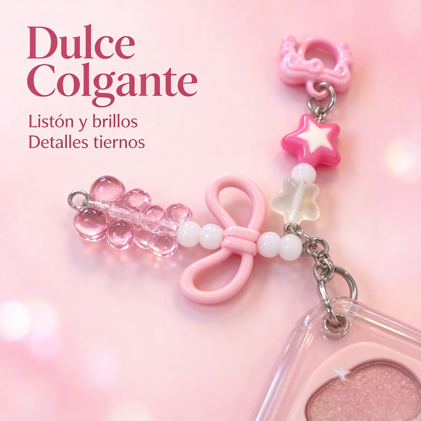 7 tonos pigmentados en formato corazón con espejo y colgante tierno incluido 2