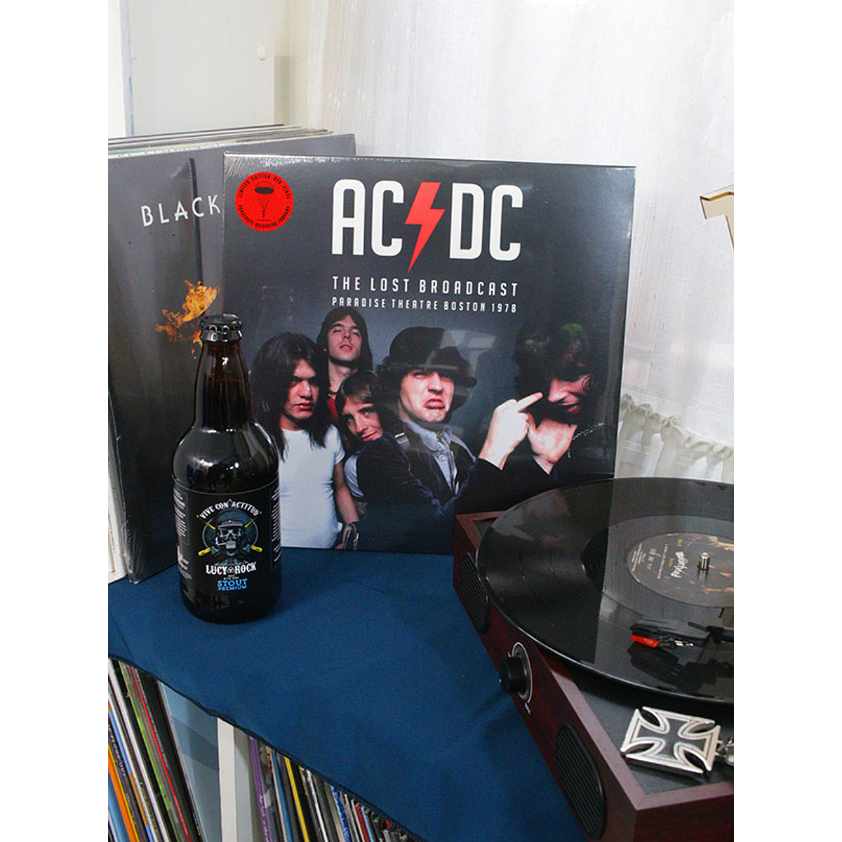 VINILO AC/DC PARADISE THEATRE BOSTON 1978