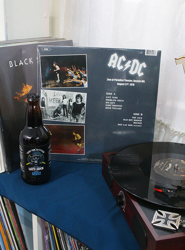 VINILO AC/DC LIVE AT PARADISE THEATER MA AUGUST 21ST 1978 (BLUE VINYL)