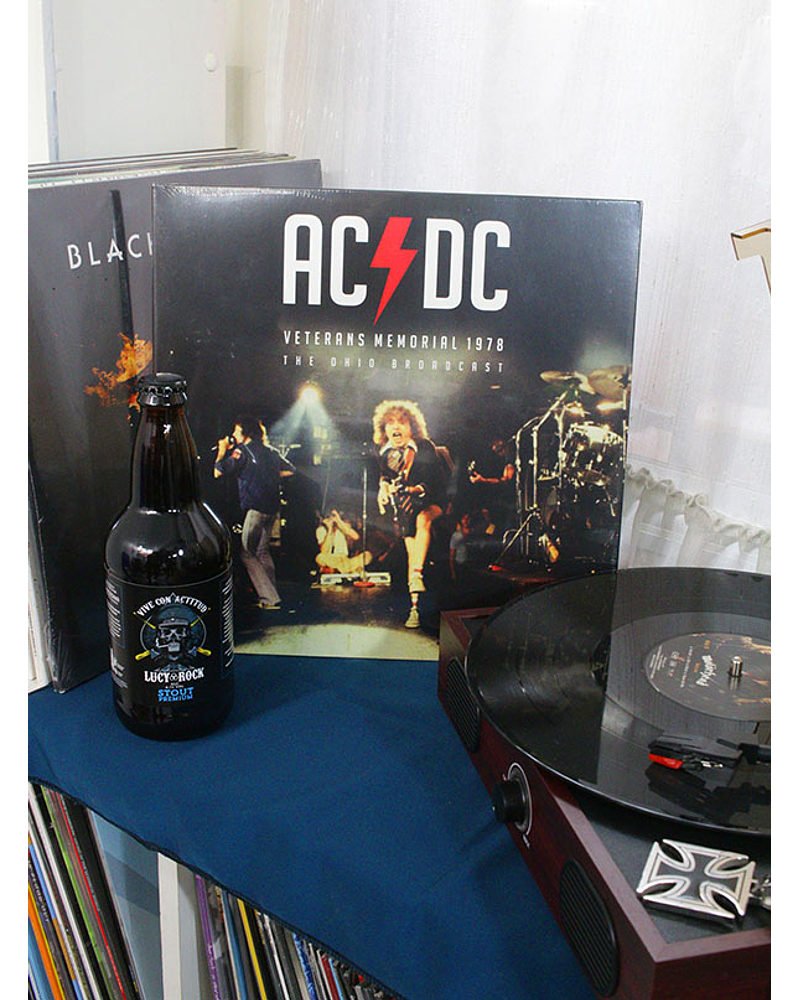 AC/DC VETERANS MEMORIAL 1978 THE OHIO BROADCAST (RED VINYL)