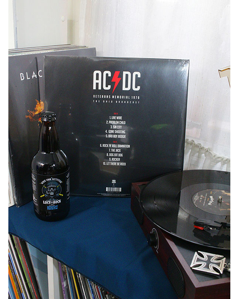 AC/DC VETERANS MEMORIAL 1978 THE OHIO BROADCAST (RED VINYL)