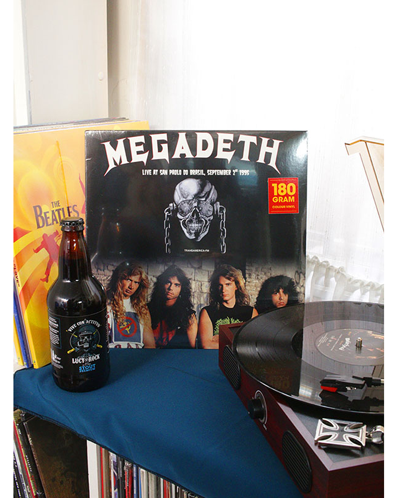 VINILO MEGADETH LIVE AT SAN PAULO DO BRASIL