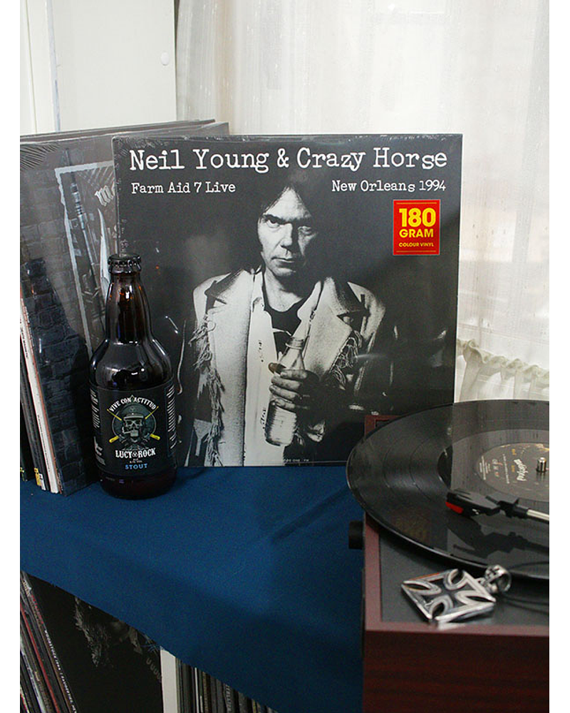 VINILO NEIL YOUNG & CRAZY HORSE LIVE AT FARM AID 7 IN NEW ORLEANS 