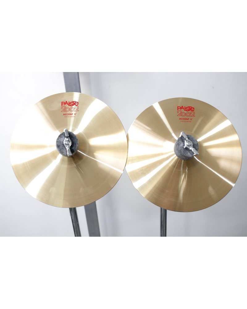 ACCENT CYMBAL 8 PAR 2002 PAISTE